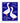 Swedish Dishcloth - Geese - Blue