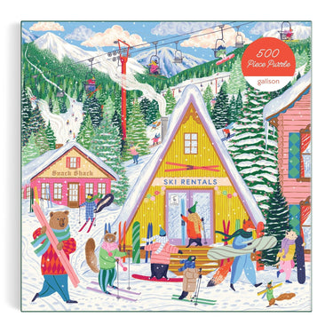 Ski Village 500 Piece Puzzle