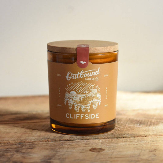 Cliffside | Sea Salt + Driftwood | 8oz Soy Adventure Candle