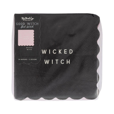 GBW1239 - Good Witch Bad Witch Cocktail Napkin Set