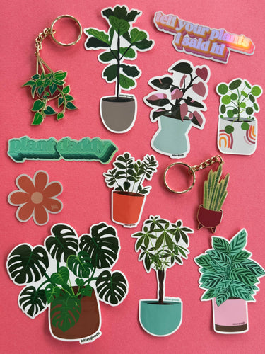 Tell Your Plants Sticker
