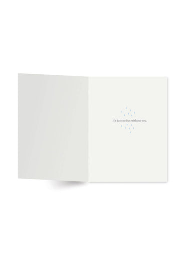 Under A Cloud Greeting Card