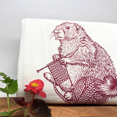 Knitting Humor Tea Towels - Cotton | Medium Weight