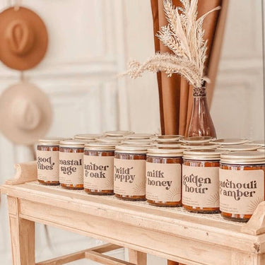 Cuddle Weather -8 oz Fall Candle coconut wax candle