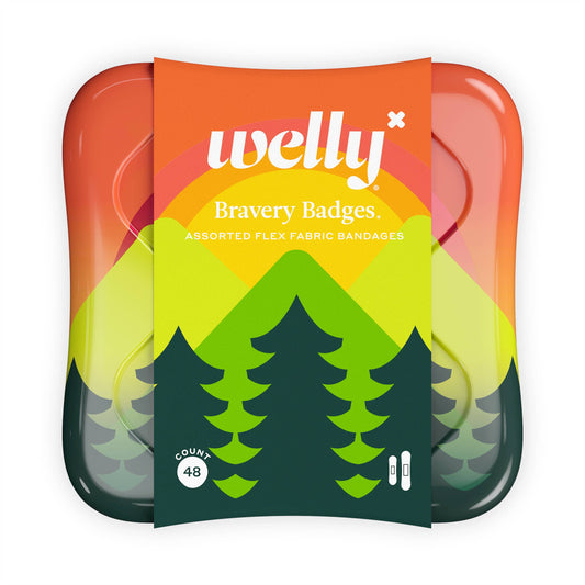 Camping Bravery Badges